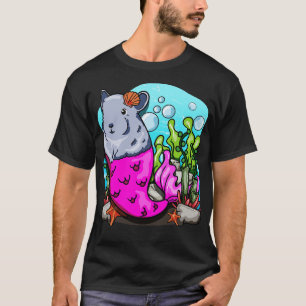 Cute Chinchilla mermaid T-Shirt