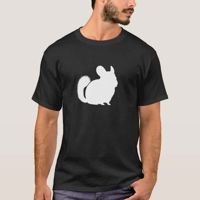 Cute Chinchilla - Pet T-Shirt (Front)