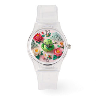 Cute Chinese New Year Snake Origami WGW1 Watch