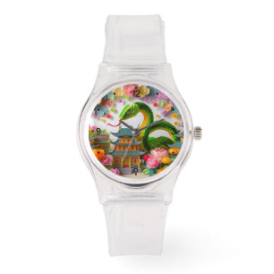 Cute Chinese New Year Snake Origami WGW7 Watch