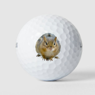 Cute Chipmunk Staring At You Golf Balls