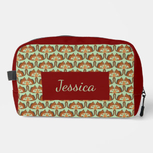 Cute Chipmunks Fall Wedding Custom Dopp Kit