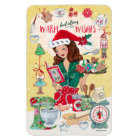 Cute Chirstmas Nutcracker Cookies Mrs Santa Woman