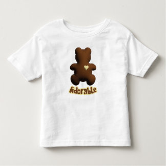 Cute chocolate bear kid T-Shirt