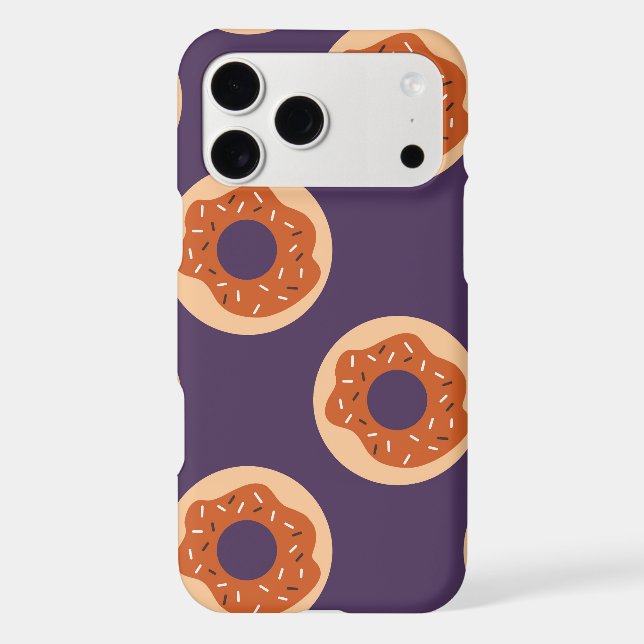 Cute Chocolate Doughnuts Design (Back)