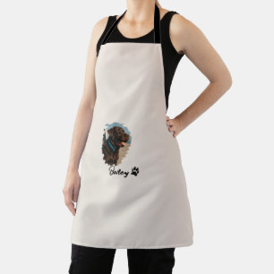 Cute Chocolate Labrador Dog – Bailey   Pet Gift Apron