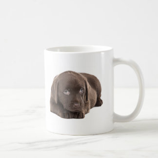 Cute Chocolate Labrador Puppy Coffee Mug