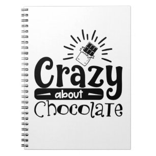 Cute Chocolate Lover Chocoholic Foodie Diet Cook Notebook