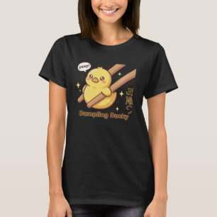Cute Chopstick Kawaii Duck Dumpling Ducky Meme T-Shirt