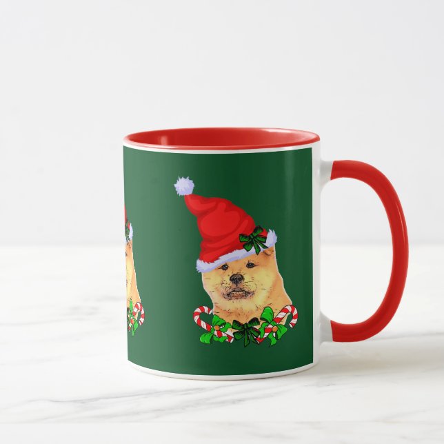 Cute Chow Chow Christmas Gifts Mug (Right)