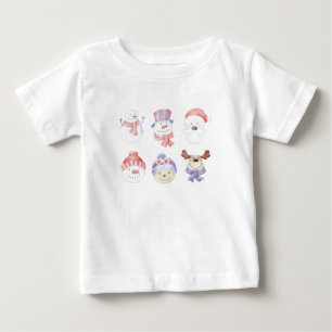 Cute Chrismas Baby Tshirt