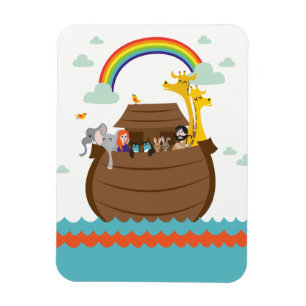 Cute Christian Kids Magnet Bible Story Noah’s Ar