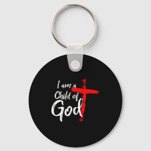 Cute Christian Salvation Quote Gift I Am A Child O Key Ring