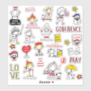 Cute Christian Stickers