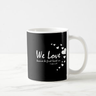 Cute Christian Valentines Day Women Bible Verse He Coffee Mug