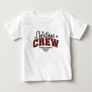 Cute Christmas 2024 Making Memories Together Baby T-Shirt
