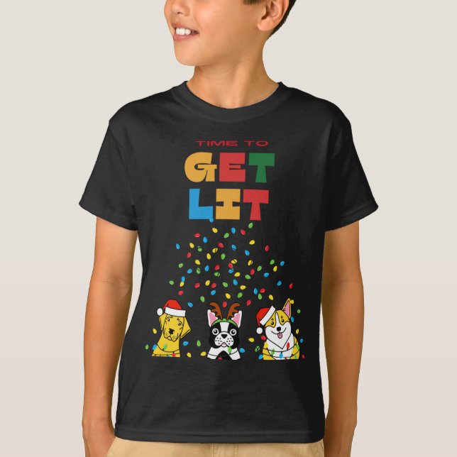 Cute Christmas Apparel T-Shirt (Front)