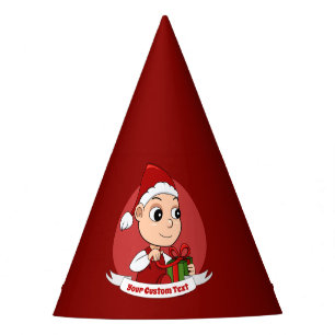 Cute Christmas baby cartoon Party Hat