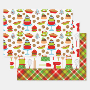 Cute Christmas Baking Paper Sheets