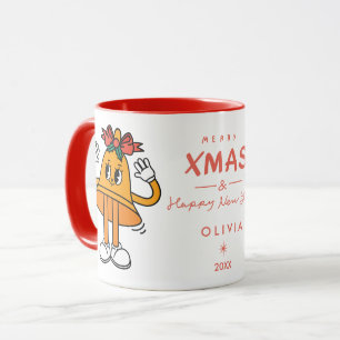 Cute Christmas Bell Mug   Personalized Holiday
