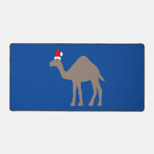 Cute Christmas Camel Desk Mat