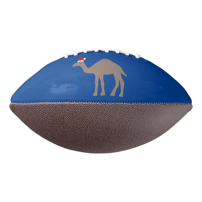 Cute Christmas Camel Football (Rotated 270)