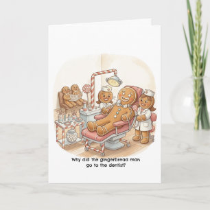 Cute Christmas Card for Periodontist/Dentist