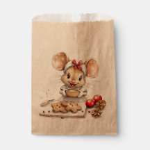 Cute Christmas Chef Mouse