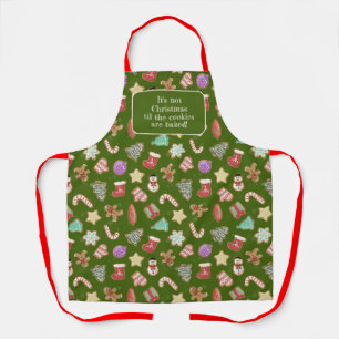Cute Christmas Cookies Apron