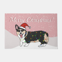 Cute Christmas Corgi 