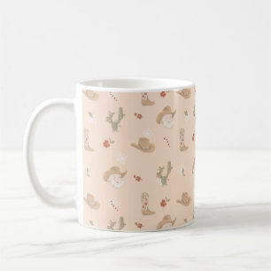 Cute Christmas Cowboy Coffee Mug