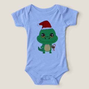 Cute Christmas Crocodile