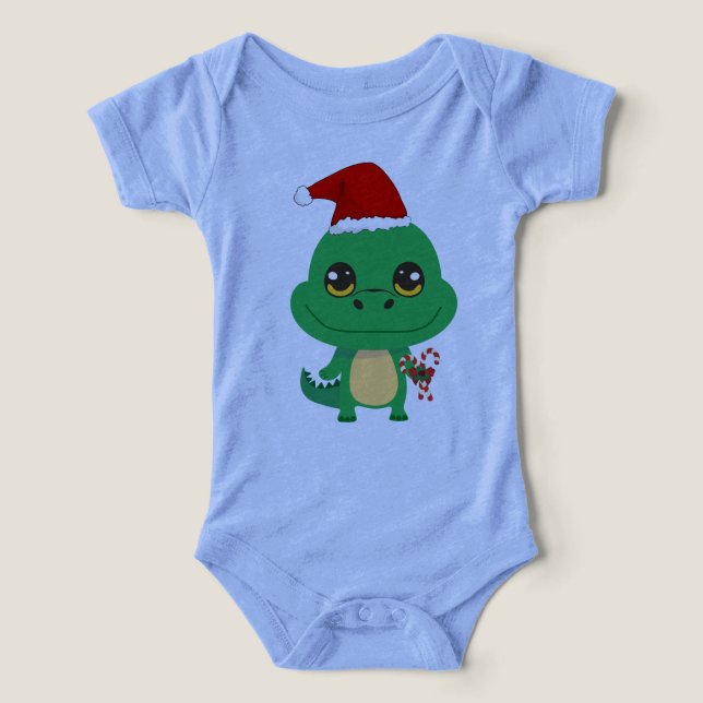 Cute Christmas Crocodile (Design Front)