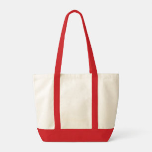 Cute Christmas Deer Personalised Girl Tote Bag