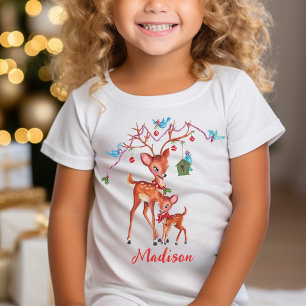 Cute Christmas Deer  T-Shirt