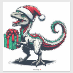 Cute Christmas Dinosaur