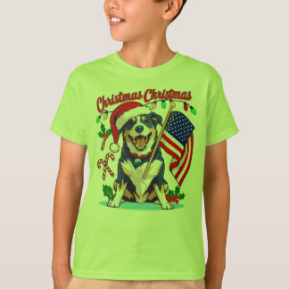Cute Christmas Dog T-Shirt