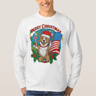 Cute Christmas Dog T-Shirt