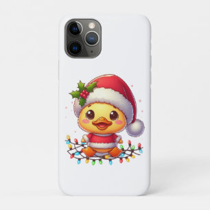 Cute Christmas Duck Cartoon Santa-68362 Case-Mate iPhone Case