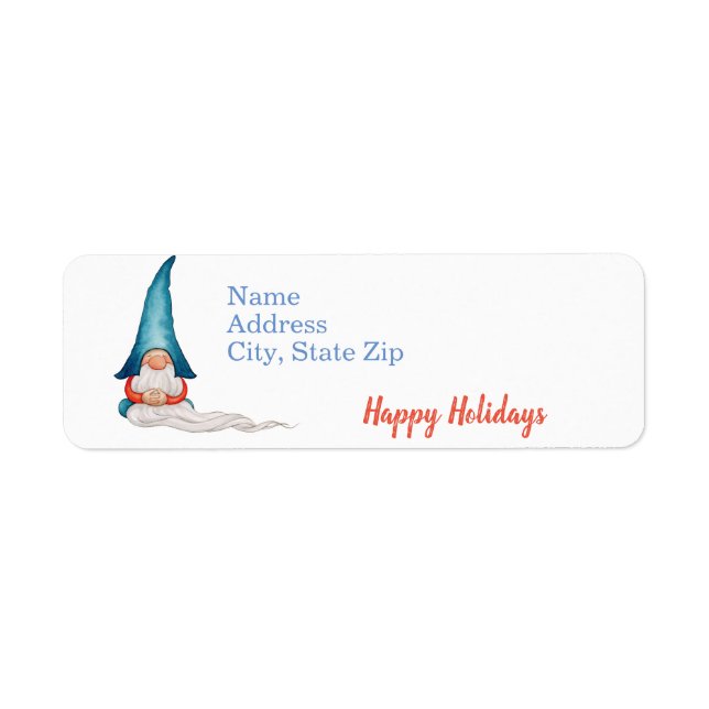 Cute Christmas Elf, Happy Holidays (Front)