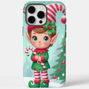 Cute Christmas elves iPhone 16 Pro Max Case