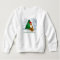 Cute Christmas Fox Fleece Sweatshirt