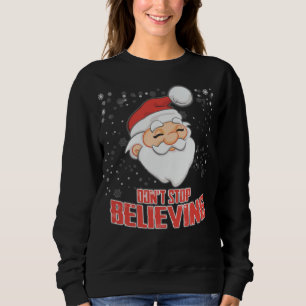 Cute Christmas - Funny Santa Snow Family Xmas Part Sweatshirt