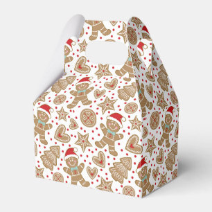 Cute Christmas Gingerbread Favour Box