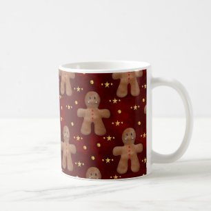 Cute Christmas Gingerbread Man Coffee Mug