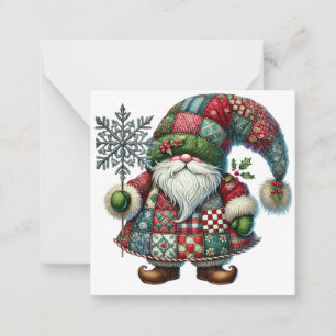 Cute Christmas Gnome Card