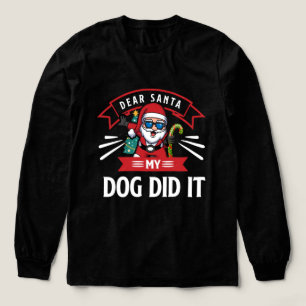Cute Christmas Golden Doodle Dog Lover Tri-Blend Shirt