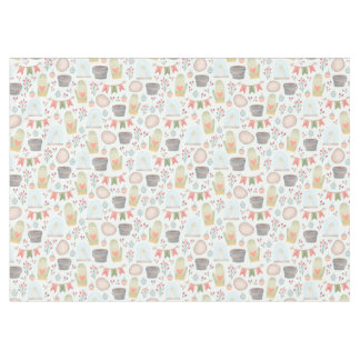 Cute Christmas Joy Seamless Watercolor Pattern Tablecloth
