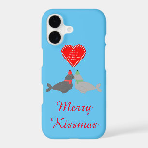 Cute Christmas Kissing Seals