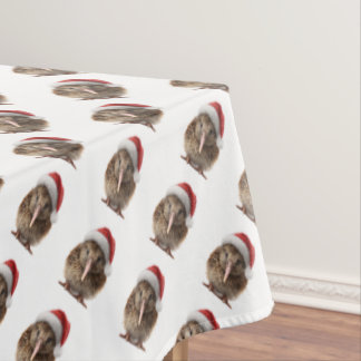 Cute Christmas Kiwi, custom Tablecloth